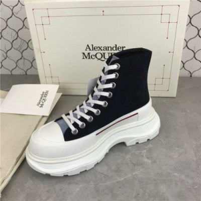 Alexander McQueen 2020 Women's Sneakers - 알렉산더맥퀸 2020 여성용 스니커즈, Size(225-255), AMQS0181,블랙