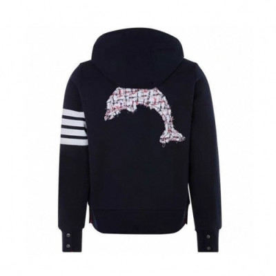 [톰브라운]Thom Browne 2020 Mm/Wm Casual Cotton Hoodie - 톰브라운 2020 남/녀 캐쥬얼 코튼 후디 Thom01061x.Size(s - xl).네이비