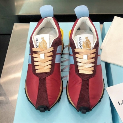 Lanvin 2020 Women's Nylon Sneakers - 랑방 2020 여서용 나일론 스니커즈, Size(225-255), LANVS0001, 레드