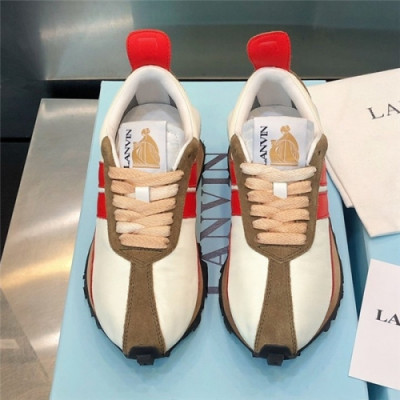 Lanvin 2020 Women's Nylon Sneakers - 랑방 2020 여서용 나일론 스니커즈, Size(225-255), LANVS0020, 화이트