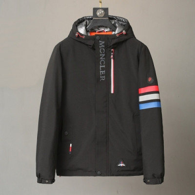 [몽클레어]Moncler 2020 Mens Logo Casual Down Jackets - 몽클레어 2020 남성 로고 캐쥬얼 다운 자켓 Moc01941x.Size(m - 3xl).블랙