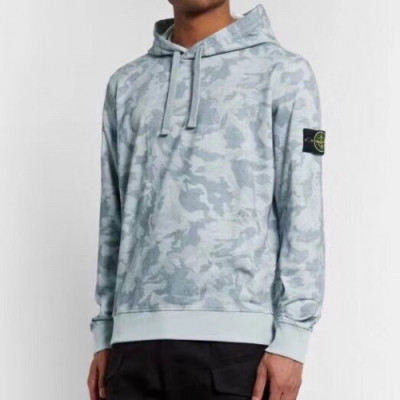 [스톤아일랜드]Stone Island 2020 Mens  Logo Cotton Hoodie - 스톤아일랜드 2020 남성 로고 코튼 후디 Sto0283x.Size(m - 2xl).그레이