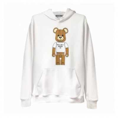 [모스키노]Moschino 2020 Mm/Wm Teddy Bear Cotton Hoodie - 모스키노 2020 남/녀 테디 비어 코튼 후드티 Mos0119x.Size(s - xl).화이트