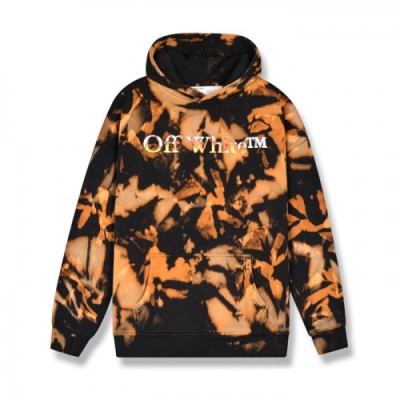 [오프화이트]Off-white 2020 Mens Logo Cotton Hoodie - 오프화이트 2020 남성 로고 코튼 후드티 Off0596x.Size(s - xl).오렌지