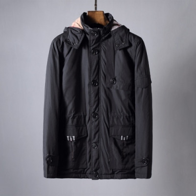 [버버리]Burberry 2020 Mens Casual Down Coats - 버버리 2020 남성 캐쥬얼 다운 코트 Bur03299x.Size(m - 3xl).블랙