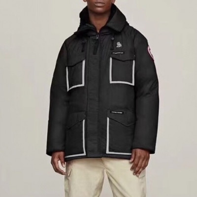 [캐나다구스]Canada goose 2020 Mm/Wm Patch Logo Casual Goose Down Padding Parka - 캐나다구스 2020 남자 패치 로고 캐쥬얼 구스다운 패딩 파카 Can0293x.Size(xs - 2xl).블랙