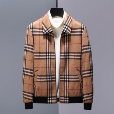 [버버리]Burberry 2020 Mens Classic Casual Jackets - 버버리 2020 남성 클래식 캐쥬얼 자켓 Bur03336x.Size(m - 3xl).브라운