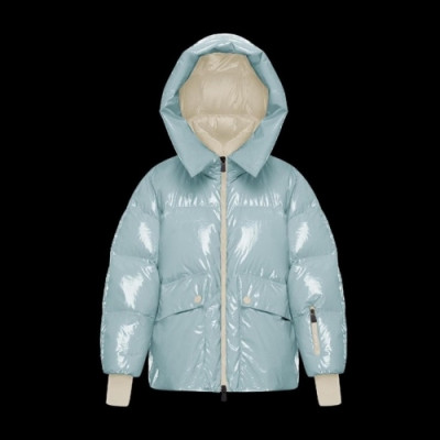 [몽클레어]Moncler 2020 Womens Patch Logo Modern Duck Down Padding - 몽클레어 2020 여성 패치 로고 모던 덕다운 패딩 Moc01987x.Size(s - l).블루