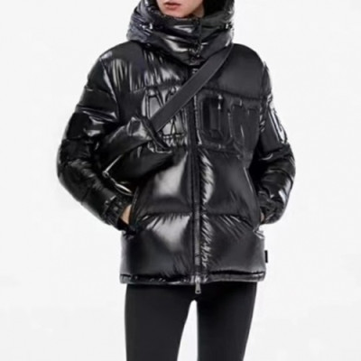 [몽클레어]Moncler 2020 Womens Patch Logo Modern Duck Down Padding - 몽클레어 2020 여성 패치 로고 모던 덕다운 패딩 Moc01988x.Size(s - l).블랙