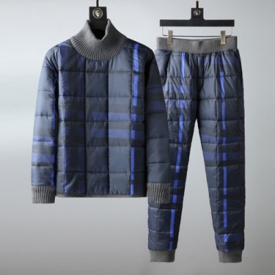 [버버리]Burberry 2020 Mens Logo Casual Training Clothes&Pants - 버버리 2020 남성 로고 캐쥬얼 트레이닝복&팬츠 Bur03358x.Size(m - 3xl).블루