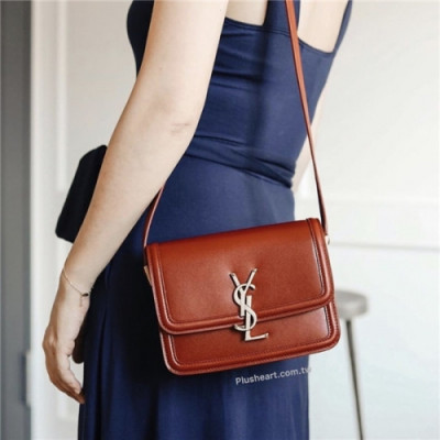 Saint Laurent 2020 Solferino Box Shoulder Bag,23cm - 입생로랑 2020 솔페리노 박스 숄더백,23cm,SLB0614,레드