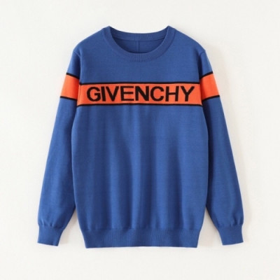 [지방시]Givenchy 2020 Mens Logo Casual Sweaters - 지방시 2020 남성 로고 캐쥬얼 스웨터 Giv0490x.Size(m - 2xl).블루