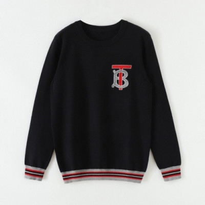 [버버리]Burberry 2020 Mens Casual Sweaters - 버버리 2020 남성 캐쥬얼 스웨터 Bur03363x.Size(m - 3xl).블랙