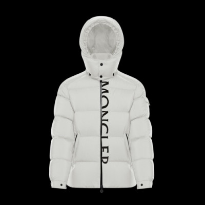 [몽클레어]Moncler 2020 Mens Patch Logo Modern Duck Down Padding - 몽클레어 2020 남성 패치 로고 모던 덕다운 패딩 Moc01998x.Size(s - 2xl).화이트