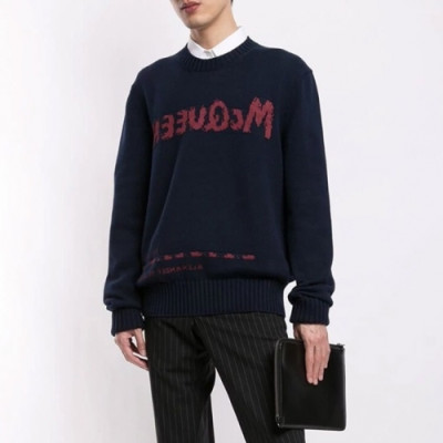 Alexander McQueen Mens Crew -neck Sweaters - 알렉산더 맥퀸 남성 크루넥 스웨터 Qeen95x