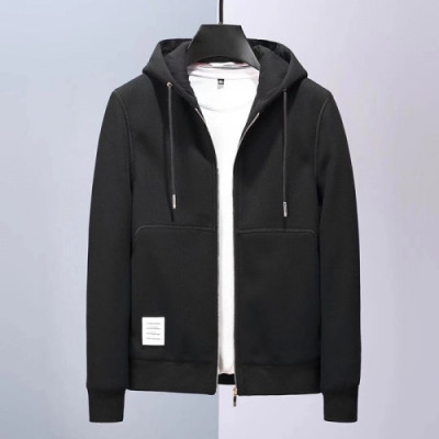 [톰브라운]Thom Browne 2020 Mm/Wm Casual Cotton Hoodie - 톰브라운 2020 남/녀 캐쥬얼 코튼 후디 Thom01108x.Size(m - 3xl).블랙