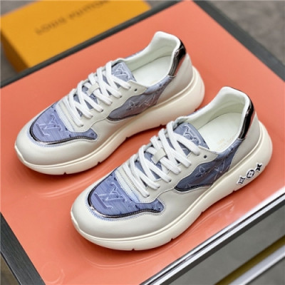 Louis Vuitton 2020 Men's Leather Sneakers - 루이비통 2020 남성용 레더 스니커즈,Size(240-270),LOUS1515,화이트