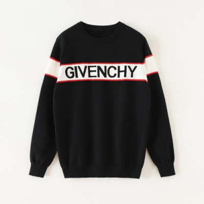 [지방시]Givenchy 2020 Mens Logo Casual Sweaters - 지방시 2020 남성 로고 캐쥬얼 스웨터 Giv0505x.Size(m - 3xl).블랙