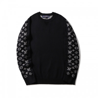 [루이비통]Louis vuitton 2020 Mens Casual Sweaters - 루이비통 2020 남성 캐쥬얼 스웨터 Lou02452x.Size(m - 3xl).블랙