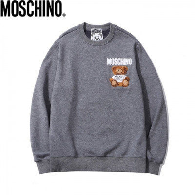 [모스키노]Moschino 2020 Mens Crew-neck Cotton Tshirts - 모스키노 2020 남성 크루넥 코튼 맨투맨 Mos0126x.Size(m - 3xl).그레이