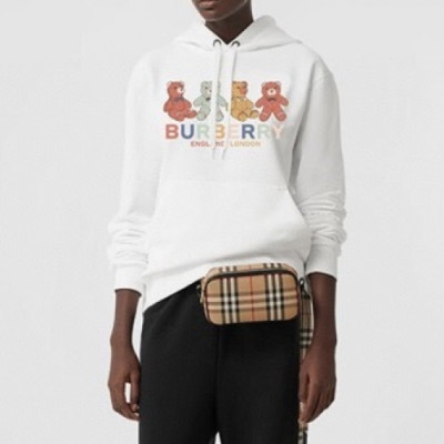 [버버리Burberry 2020 Mm/Wm Logo Casual Hoodie - 버버리 2020 남/녀 로고 캐쥬얼 후드티 Bur03410x.Size(s - xl).화이트