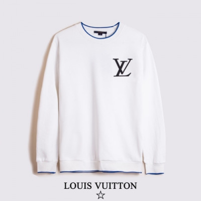 [루이비통]Louis vuitton 2020 Mens Casual Cotton Tshirts - 루이비통 2020 남성 캐쥬얼 코튼 맨투맨 Lou02458x.Size(s - 2xl).화이트