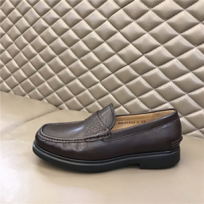 Salvatore Ferragamo 2020 Men's Leather Loafer - 페라가모 2020 남성용 레더 로퍼,Size(240-270),FGMS0490,브라운