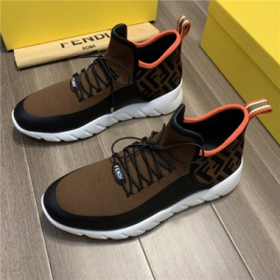 Fendi 2020 Men's Sneakers - 펜디 2020 남성용 스니커즈,Size(240-270),FENS0349,브라운