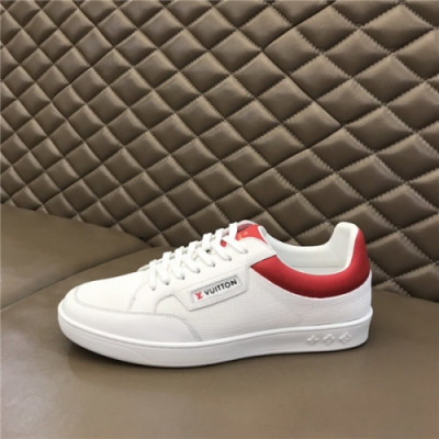 Louis Vuitton 2020 Men's Leather Sneakers - 루이비통 2020 남성용 레더 스니커즈,Size(240-270),LOUS1545,화이트