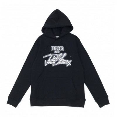 [디올]Dior 2020 Mm/Wm  Logo Casual Cotton Hoodie - 디올 2020 남/녀 로고 캐쥬얼 코튼 후디 Dio01039x.Size(xs - l).블랙