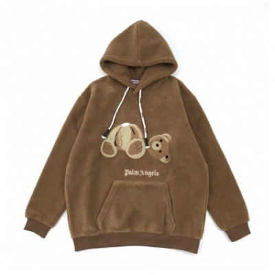 [팜 엔젤스]Palm Angels 2020 Mm/Wm Logo Cotton Hoodie - 팜 엔젤스 2020 남/녀 로고 코튼 후디 Pam0257x.Size(s - l).브라운