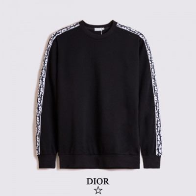 [디올]Dior 2020 Mens Logo Casual Cotton Tshirts - 디올 2020 남성 로고 캐쥬얼 코튼 긴팔티 Dio01045x.Size(s - 2xl).블랙