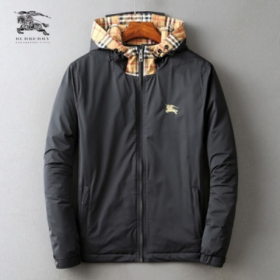 [버버리]Burberry 2020 Mens Classic Casual Down Jackets - 버버리 2020 남성 클래식 캐쥬얼 다운 자켓 Bur03457x.Size(m - 3xl).블랙