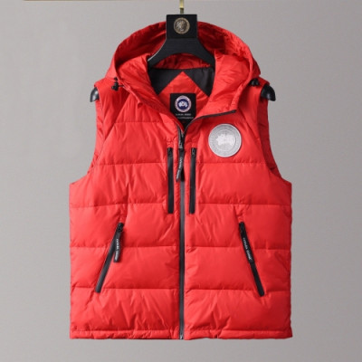 Canada Goose 2020 Mens Logo Duck Down Padding Vest - 캐나다구스 2020 남성 로고 덕다운 패딩조끼 Can0353x.Size(m - 3xl).레드