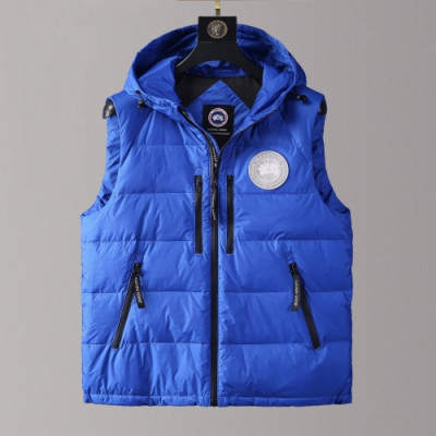 Canada Goose 2020 Mens Logo Duck Down Padding Vest - 캐나다구스 2020 남성 로고 덕다운 패딩조끼 Can0354x.Size(m - 3xl).블루