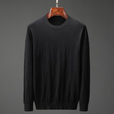 [루이비통]Louis vuitton 2020 Mens Casual Sweaters - 루이비통 2020 남성 캐쥬얼 스웨터 Lou02485x.Size(m - 3xl).블랙