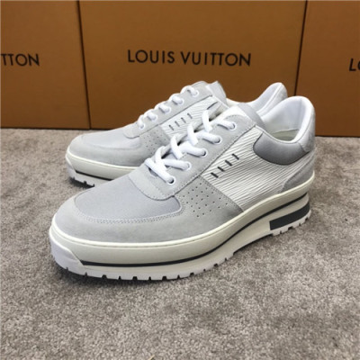 Louis Vuitton 2020 Men's Leather Sneakers - 루이비통 2020 남성용 레더 스니커즈,Size(240-270),LOUS1562,화이트