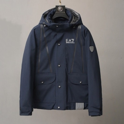 Armani 2020 Mens Logo Casual Down Jackets - 알마니 2020 남성 로고 캐쥬얼 다운 자켓 Arm0836x.Size(m - 3xl).네이비