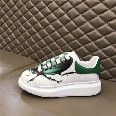 Alexander Mcqueen 2020 Women's Leather Sneakers - 알렉산더맥퀸 2020 여성용 레더 스니커즈,Size(225-250),AMQS0208,화이트