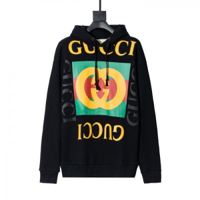 [구찌]Gucci 2020 Mm/Wm Logo Casual Cotton Hoodie - 구찌 2020 남/녀 로고 캐쥬얼 코튼 후드티 Guc03295x.Size(xs - l).블랙