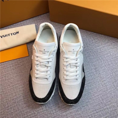 Louis Vuitton 2020 Men's Leather Sneakers - 루이비통 2020 남성용 레더 스니커즈,Size(240-270),LOUS1572,화이트