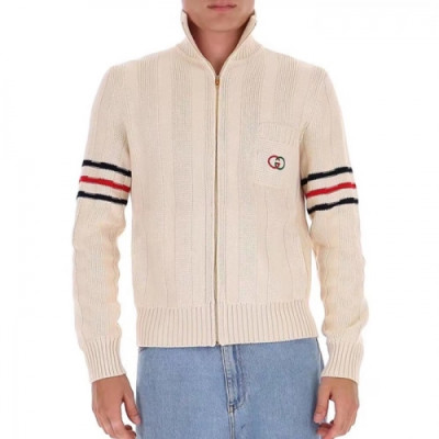 [구찌]Gucci 2020 Mens Logo Zip-up Sweaters - 구찌 2020 남성 로고 집업 슬림핏 스웨터 Guc03301x.Size(s - l).베이지