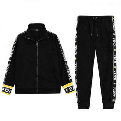 [펜디]Fendi 2020 Mens Patch Logo Training Down Clothes&Pants - 펜디 2020 남성 패치 로고 다운 트레이닝복&팬츠 Fen0898x.Size(m - 3xl).블랙