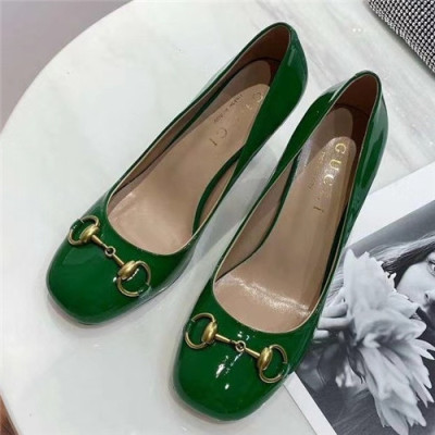 Gucci 2020 Women's Leather High Heel - 구찌 2020 여성용 레더 하이힐,Size(225-250),GUCS1364,그린