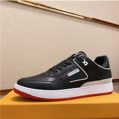 Louis Vuitton 2020 Men's Leather Sneakers - 루이비통 2020 남성용 레더 스니커즈,Size(240-270)OUS1590,블랙