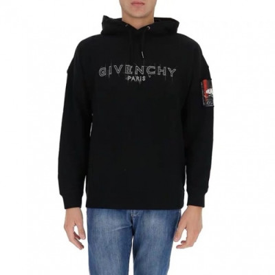 [지방시]Givenchy 2020 Mm/Wm Logo Casual Cotton HoodT - 지방시 2020 남자 로고 캐쥬얼 코튼 후드티 Giv0511x.Size(s - xl).블랙