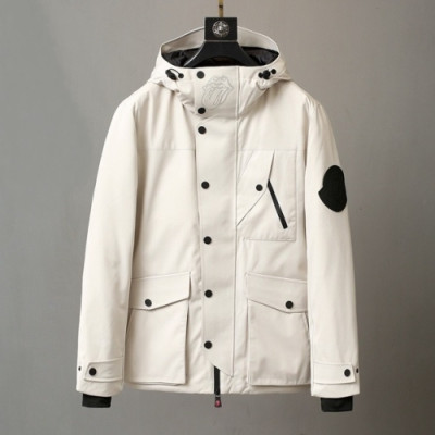 [몽클레어]Moncler 2020 Mens Logo Casual Down Jackets - 몽클레어 2020 남성 로고 캐쥬얼 다운 자켓 Moc02095x.Size(m - 3xl).아이보리