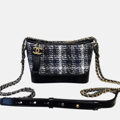 [샤넬] Chanel 2020 Women's Gabrielle Shoulder Bag,28cm - 샤넬 2020 여성용 가브리엘 숄더백,28cm,CHAB1613,블랙