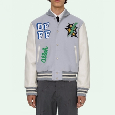 [오프화이트]Off-white 2020 Mens Logo Casual Jackets - 오프화이트 2020 남성 로고 캐쥬얼 자켓 Off0635x.Size(m - xl).그레이