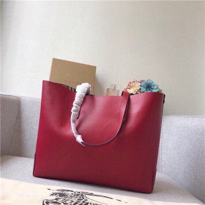 [버버리]Burberry 2020 Women'sTote Shopper Bag,35cm - 버버리 2020 여성용 토트 쇼퍼백,35cm,BURB0529,레드